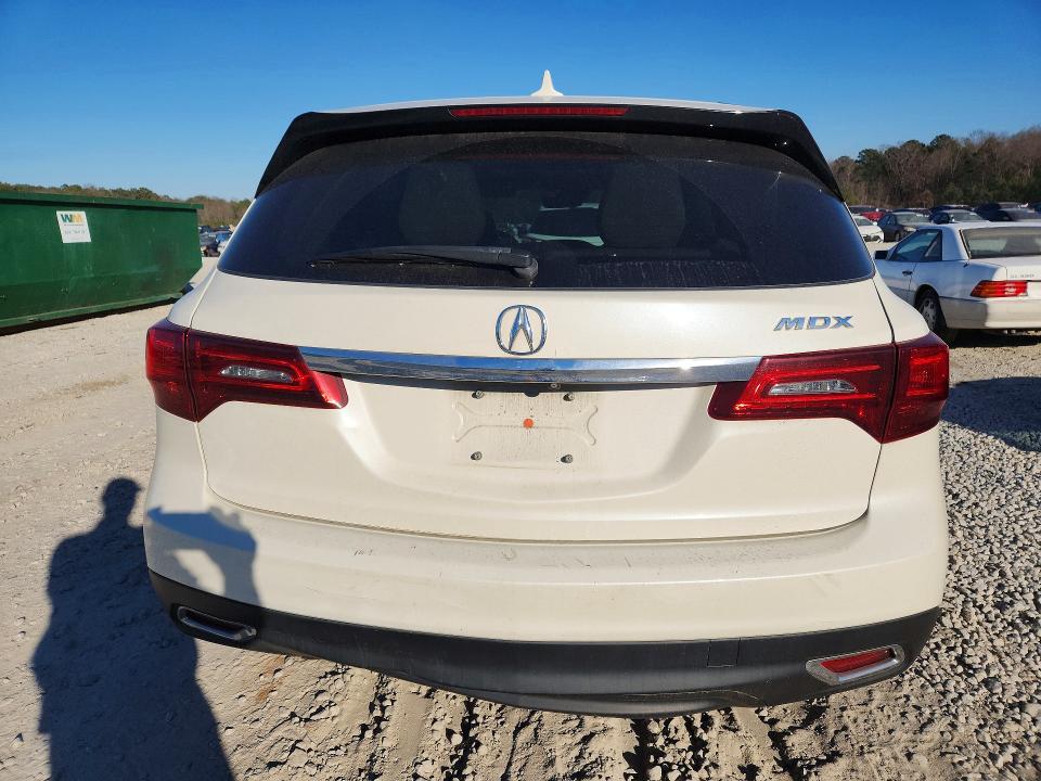 2016 Acura Mdx მანქანა იყიდება აუქციონზე, vin: 5FRYD3H42GB021278, აუქციონის ნომერი: 77157315