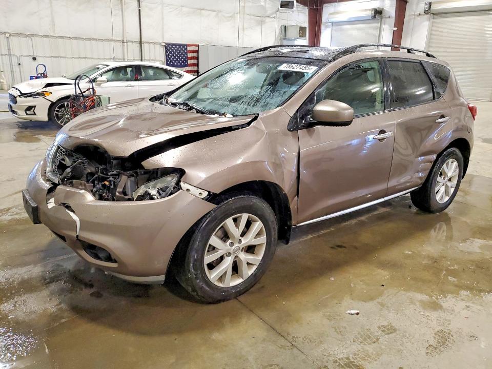 Auction sale of the 2011 Nissan Murano, vin: JN8AZ1MW4BW163379, lot number: 78627455