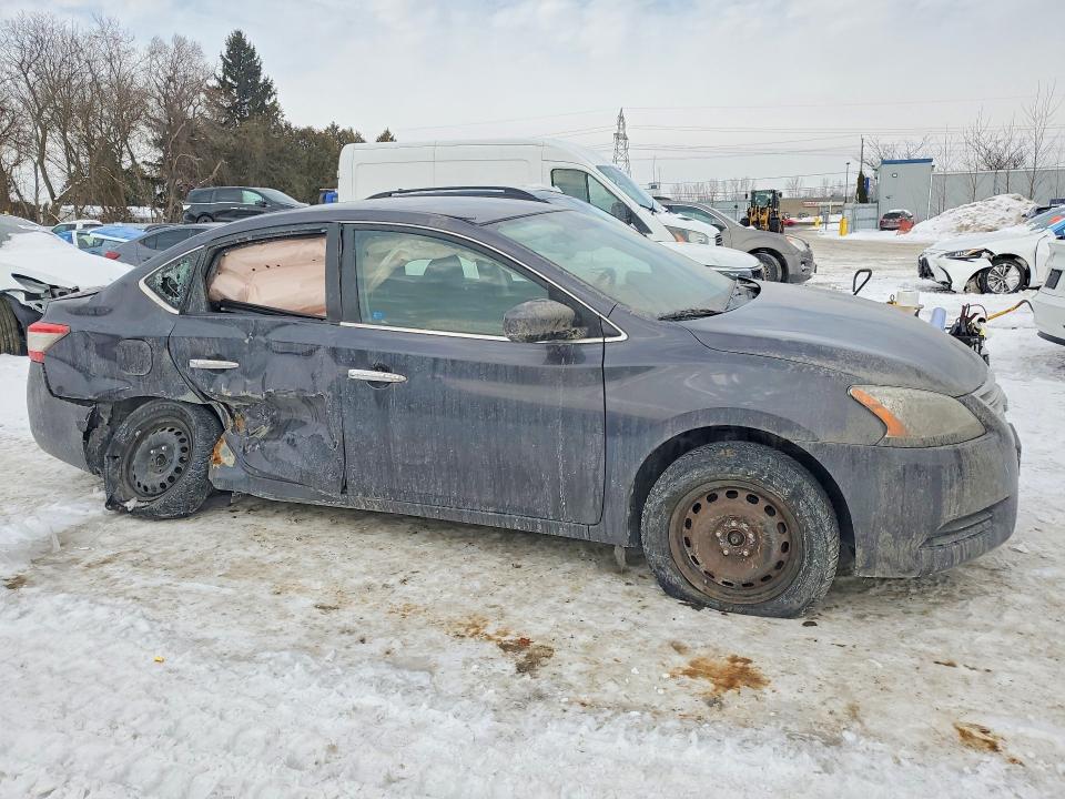 Продажа на аукционе авто 2015 Nissan Sentra S, vin: 3N1AB7AP7FL657346, номер лота: 75084245