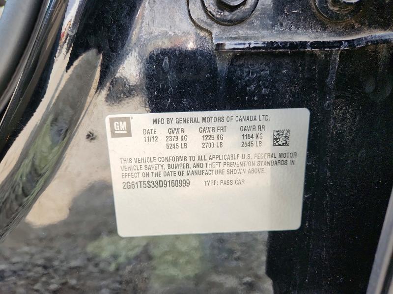 Aukcja sprzedaży 2013 Cadillac Xts, vin: 2G61T5S33D9160999, numer aukcji: 78330535