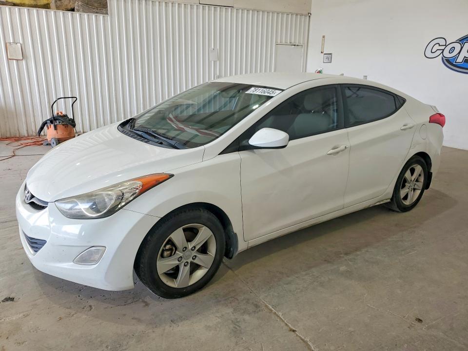 78116045 :رقم المزاد ، 5NPDH4AE3DH160829 vin ، 2013 Hyundai Elantra مزاد بيع