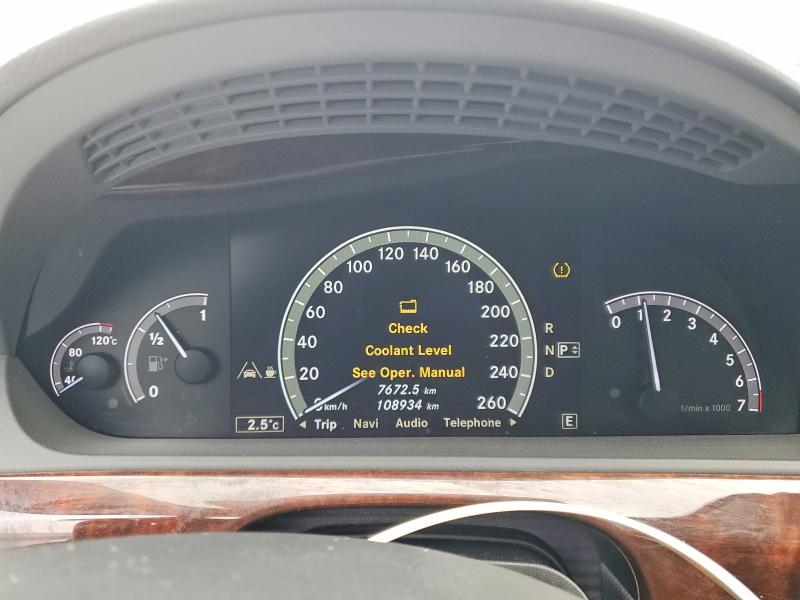 Aukcja sprzedaży 2011 Mercedes-benz S, vin: WDDNG8GB9BA413366, numer aukcji: 75203915