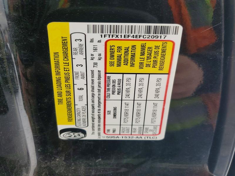 Aukcja sprzedaży 2014 Ford F150, vin: 1FTFX1EF4EFC20917, numer aukcji: 77297905