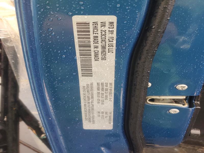 2021 Dodge Charger მანქანა იყიდება აუქციონზე, vin: 2C3CDXCT9MH629150, აუქციონის ნომერი: 77701385