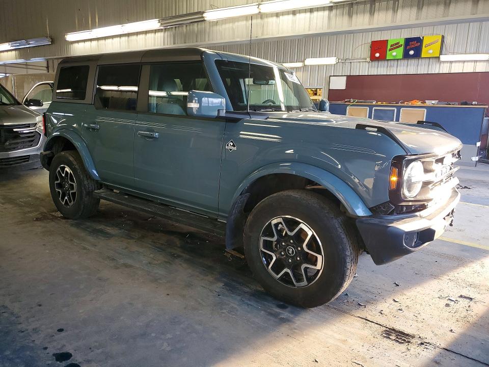 76950735 :رقم المزاد ، 1FMEE5BP9NLA89812 vin ، 2022 Ford Bronco مزاد بيع