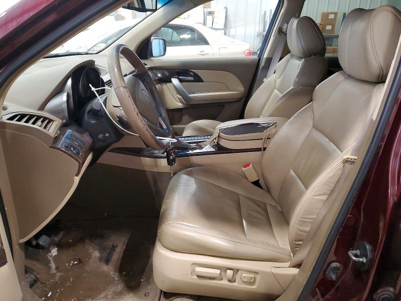 75779035 :رقم المزاد ، 2HNYD2H2XCH539261 vin ، 2012 Acura Mdx مزاد بيع