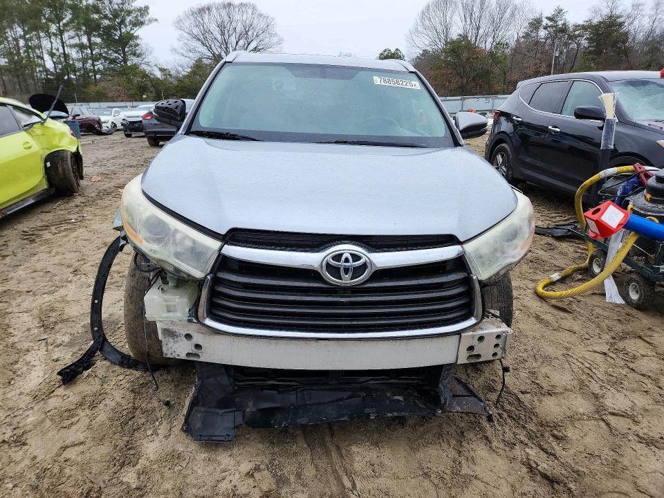 Aukcja sprzedaży 2014 Toyota Highlander, vin: 5TDJKRFH5ES062420, numer aukcji: 78858225