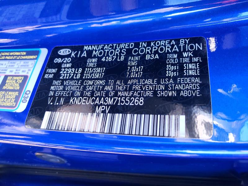 Продажа на аукционе авто 2021 Kia Seltos S, vin: KNDEUCAA3M7155268, номер лота: 76893435