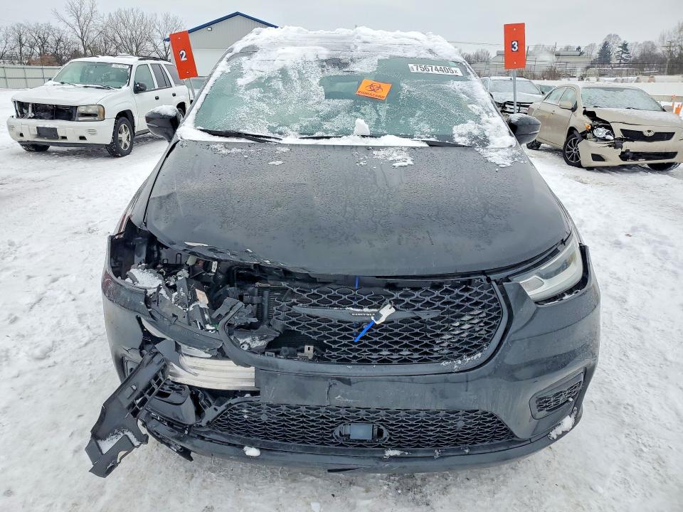 75674405 :رقم المزاد ، 2C4RC3GG8NR123481 vin ، 2022 Chrysler Pacifica مزاد بيع