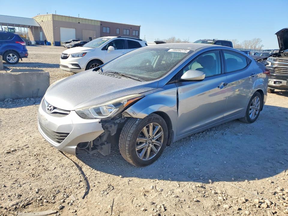Auction sale of the 2015 Hyundai Elantra, vin: 5NPDH4AE1FH570726, lot number: 78606275