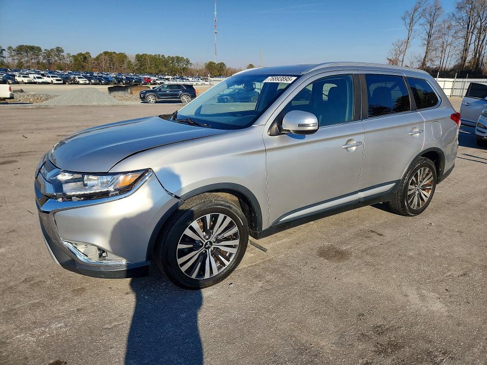 76893895 :رقم المزاد ، JA4AZ3A37KZ014152 vin ، 2019 Mitsubishi Outlander مزاد بيع