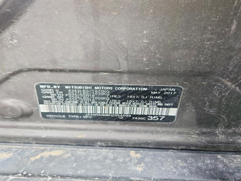 Продаж на аукціоні авто 2017 Mitsubishi Outlander Sport, vin: JA4AR4AW8HZ054099, номер лоту: 77141305