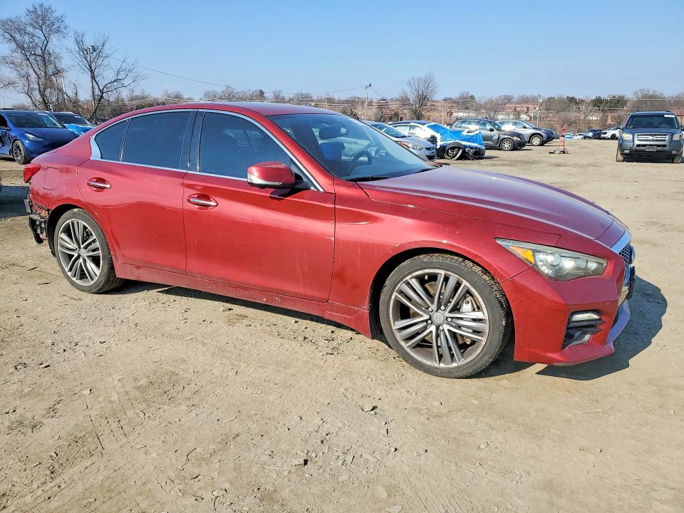 Aukcja sprzedaży 2014 Infiniti Q50, vin: JN1BV7ARXEM704435, numer aukcji: 79370545