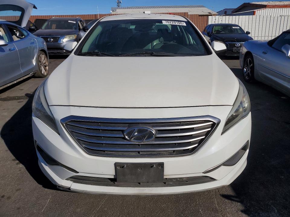 76220105 :رقم المزاد ، 5NPE24AF8GH334980 vin ، 2016 Hyundai Sonata Se مزاد بيع