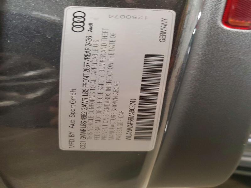 79272045 :رقم المزاد ، WUANWAF58MA903741 vin ، 2021 Audi Rs5 مزاد بيع