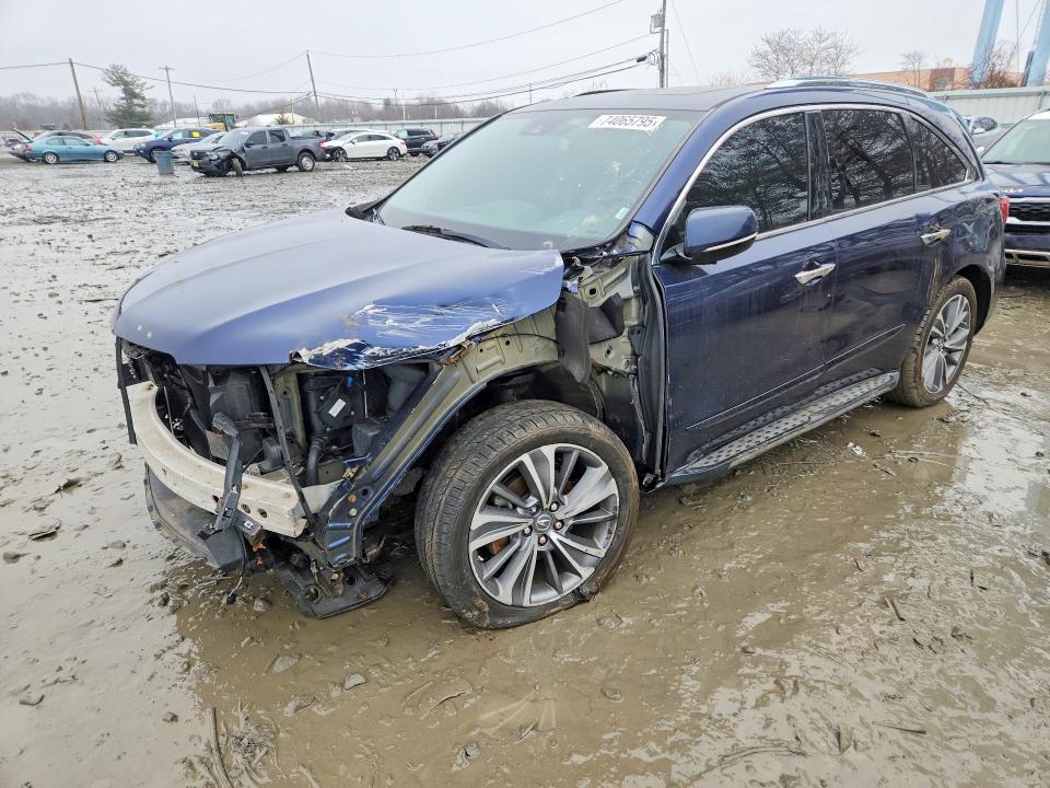Продажа на аукционе авто 2017 Acura Mdx, vin: 5FRYD4H59HB024436, номер лота: 74065795