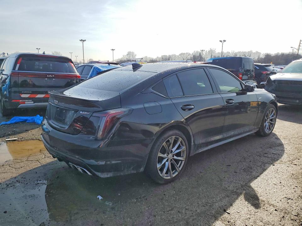 77176185 :رقم المزاد ، 1G6DV5RW9R0131063 vin ، 2024 Cadillac Ct5-v مزاد بيع