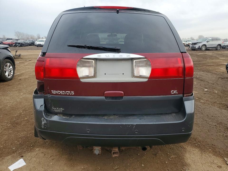2004 Buick Rendezvous მანქანა იყიდება აუქციონზე, vin: 3G5DB03E04S508297, აუქციონის ნომერი: 74114605