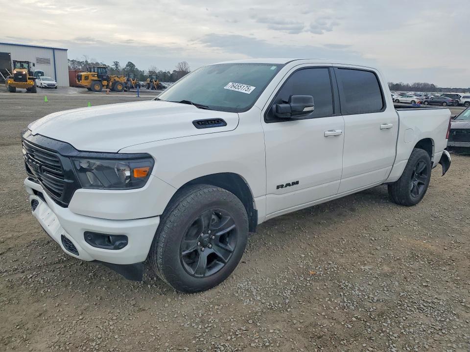 76455175 :رقم المزاد ، 1C6SRFFT7MN518190 vin ، 2021 Ram 1500 مزاد بيع