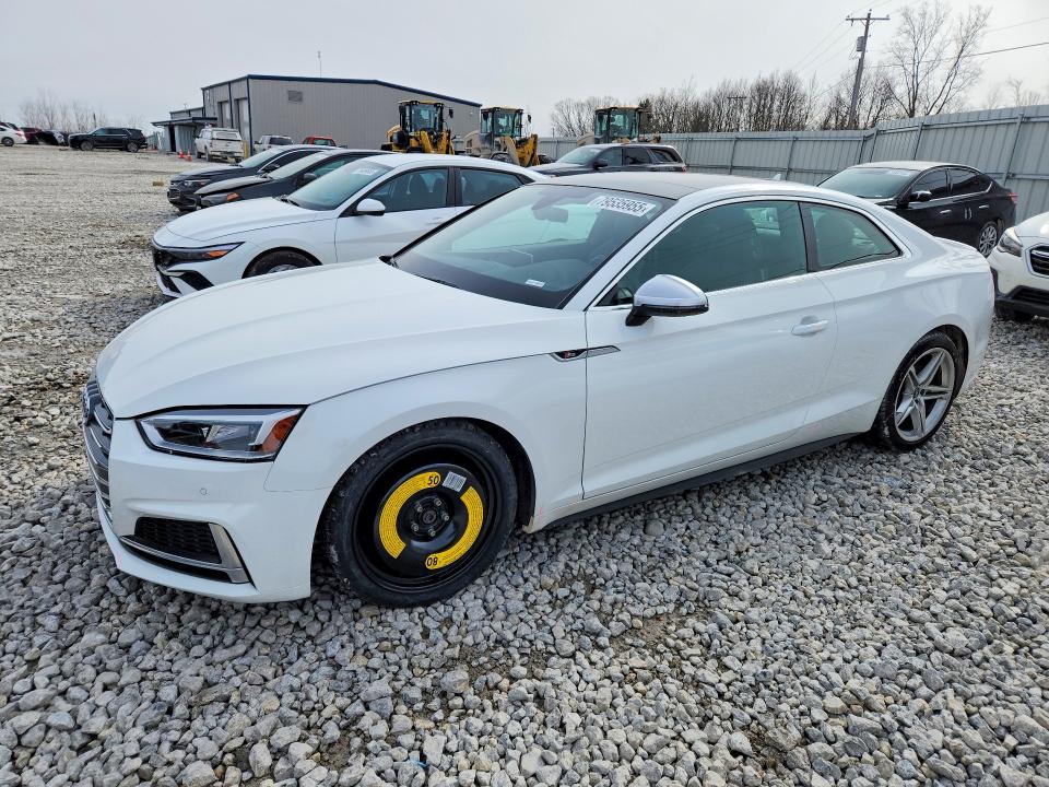 79535955 :رقم المزاد ، WAUP4AF58JA002048 vin ، 2018 Audi S5 مزاد بيع