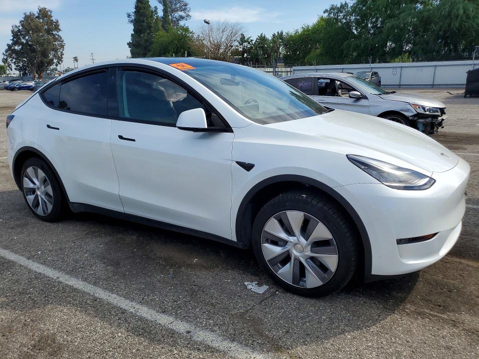 2023 Tesla Model Y მანქანა იყიდება აუქციონზე, vin: 7SAYGDEE5PA043593, აუქციონის ნომერი: 78557125