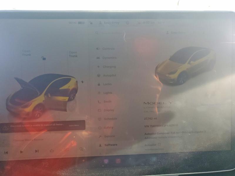 Продажа на аукционе авто 2023 Tesla Model Y, vin: 7SAYGDEE2PA102678, номер лота: 76474075