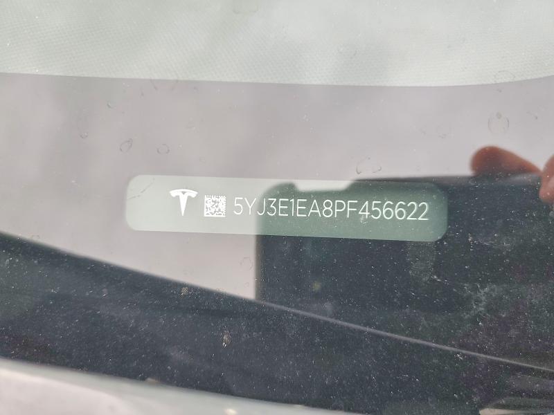 Aukcja sprzedaży 2023 Tesla Model 3, vin: 5YJ3E1EA8PF456622, numer aukcji: 78889295