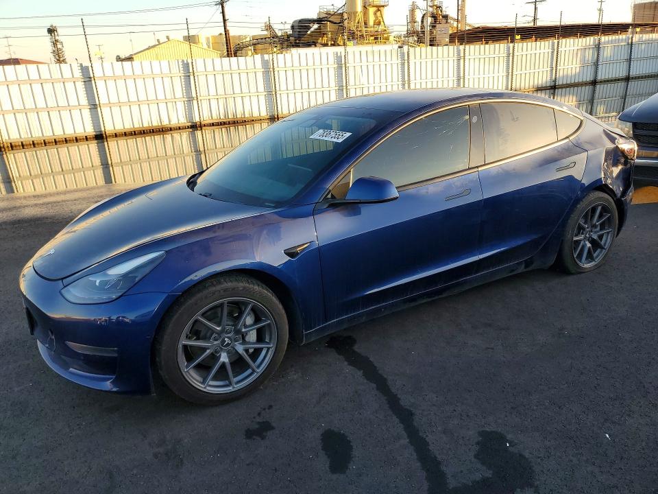 2021 Tesla Model 3 მანქანა იყიდება აუქციონზე, vin: 5YJ3E1EA1MF868277, აუქციონის ნომერი: 78367555