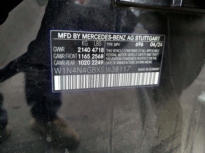 Продажа на аукционе авто 2025 Mercedes-benz Gla 250, vin: W1N4N4GBXSJ638117, номер лота: 76564515