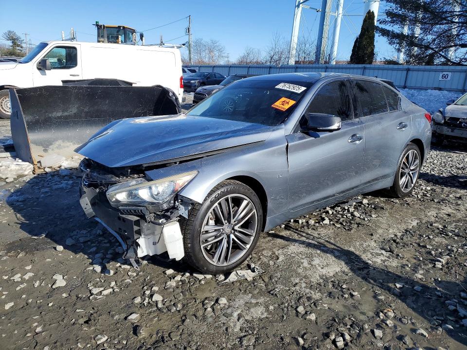Продажа на аукционе авто 2014 Infiniti Q50, vin: JN1BV7ARXEM682470, номер лота: 76752925
