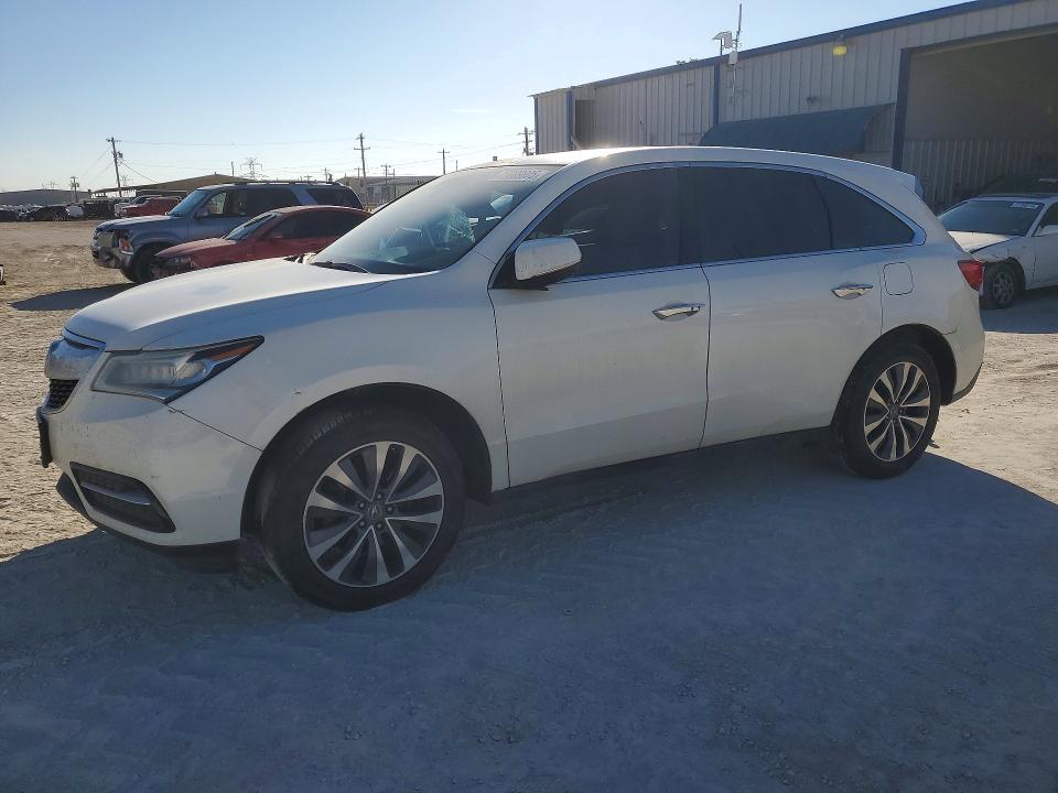 77009805 :رقم المزاد ، 5FRYD3H42EB014800 vin ، 2014 Acura Mdx مزاد بيع