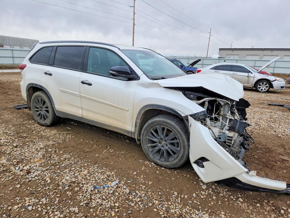 2019 Toyota Highlander მანქანა იყიდება აუქციონზე, vin: 5TDJZRFH4KS970185, აუქციონის ნომერი: 76344495