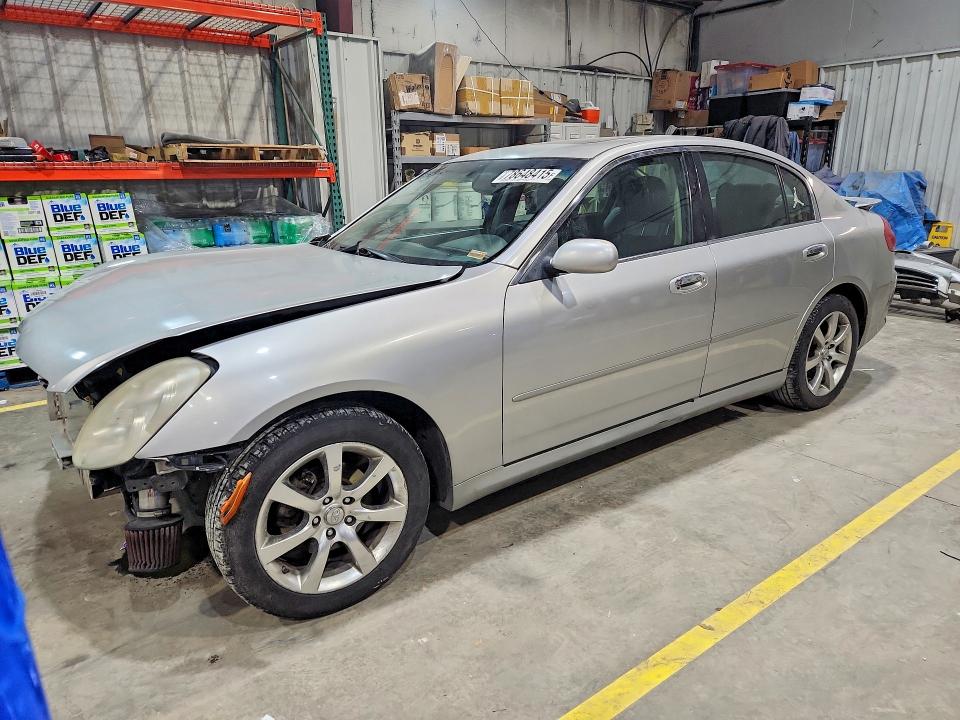 2005 Infiniti G35 მანქანა იყიდება აუქციონზე, vin: JNKCV51F75M303175, აუქციონის ნომერი: 78648415