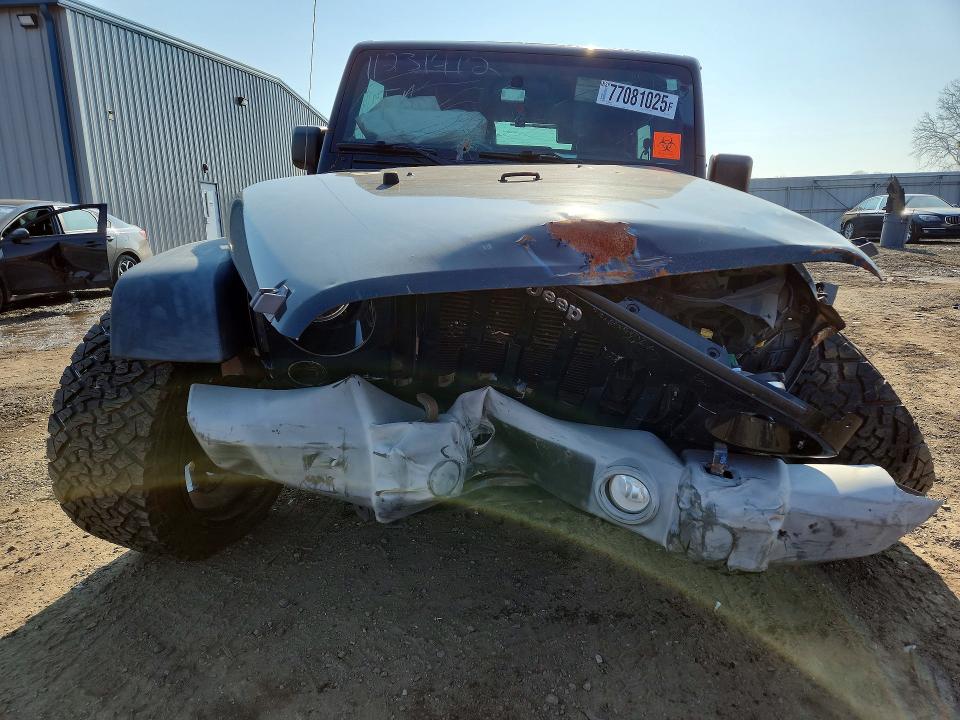 2016 Jeep Wrangler Unlimited მანქანა იყიდება აუქციონზე, vin: 1C4BJWDG6GL150638, აუქციონის ნომერი: 77081025