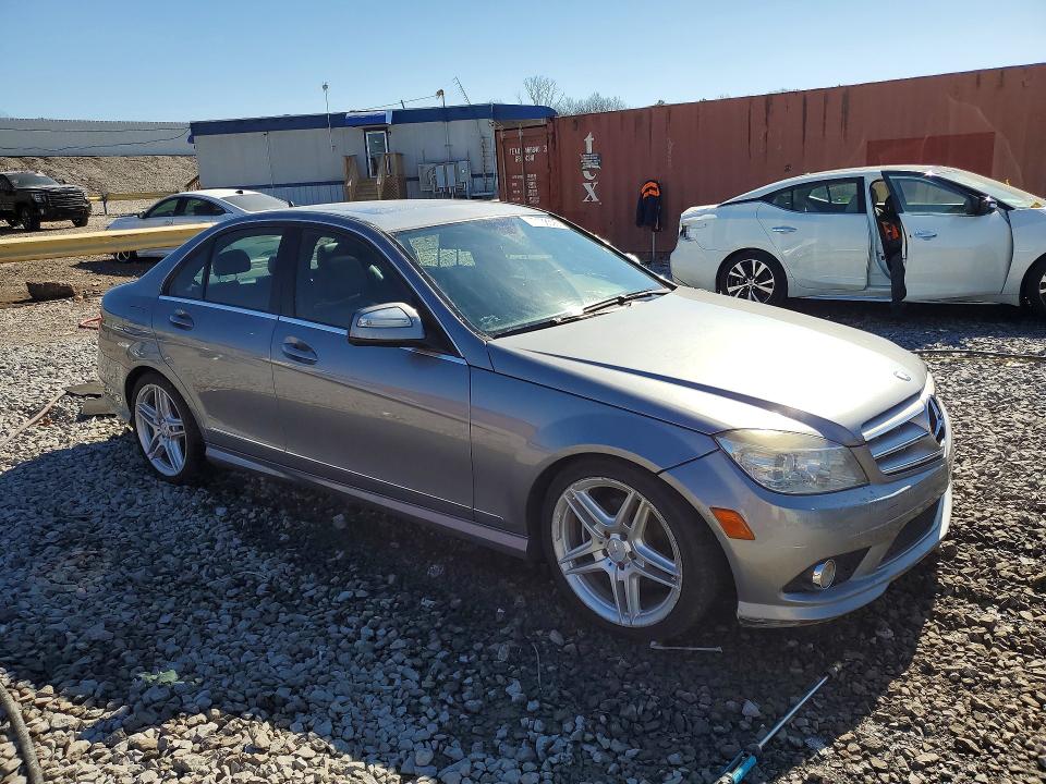 77138395 :رقم المزاد ، WDDGF54X39R051492 vin ، 2009 Mercedes-benz C مزاد بيع