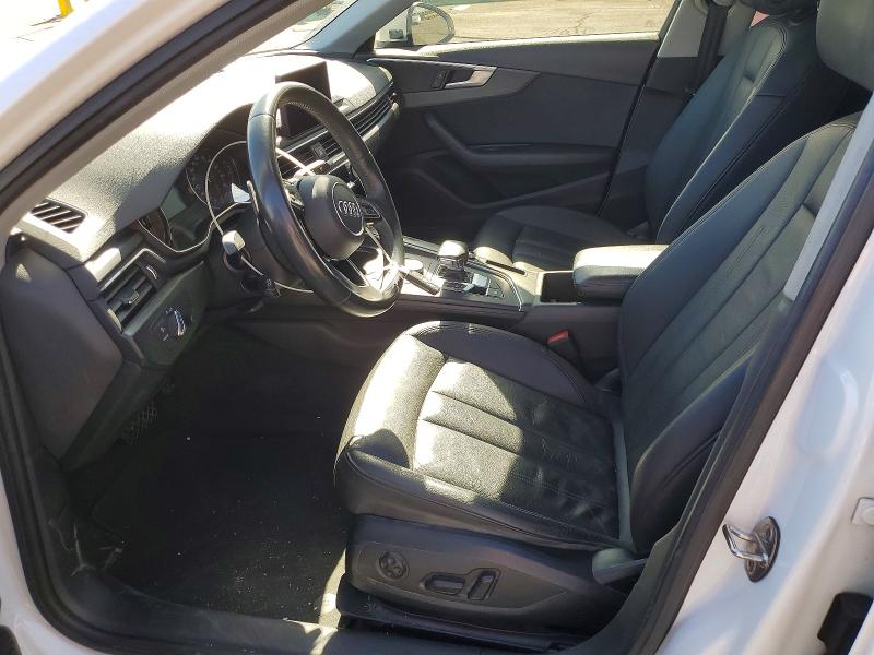 2019 Audi A4 მანქანა იყიდება აუქციონზე, vin: WAUGMAF4XKA023511, აუქციონის ნომერი: 74700585