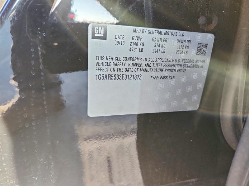 Продажа на аукционе авто 2014 Cadillac Cts, vin: 1G6AR5S33E0121873, номер лота: 75406925