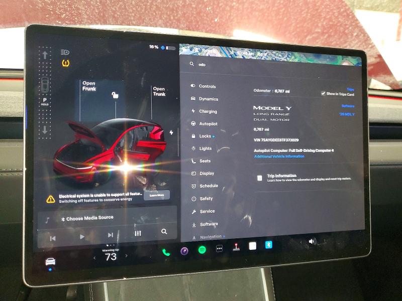 Aukcja sprzedaży 2026 Tesla Model Y, vin: 7SAYGDEE8TF373029, numer aukcji: 75268955