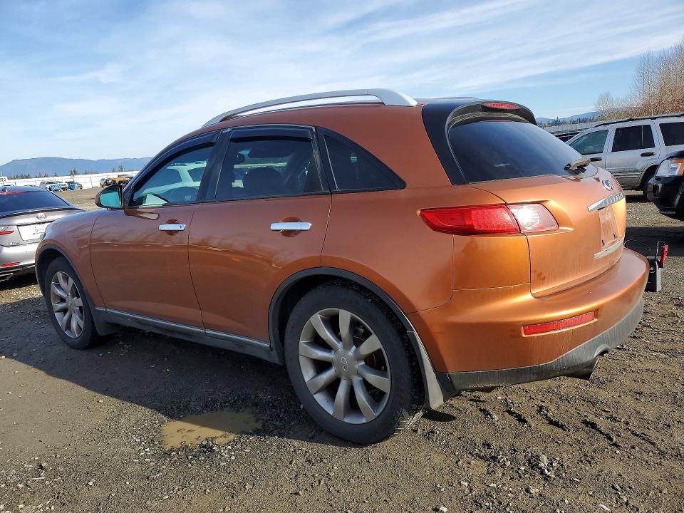 76352025 :رقم المزاد ، JNRAS08W14X203466 vin ، 2004 Infiniti Fx35 مزاد بيع