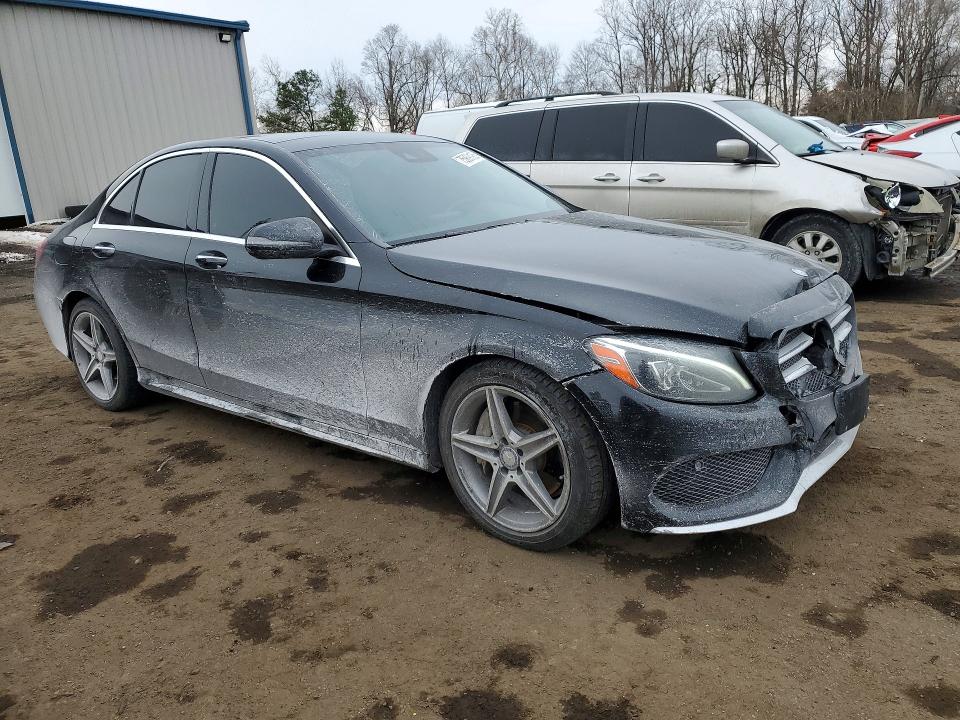 75909195 :رقم المزاد ، 55SWF4KB5HU205548 vin ، 2017 Mercedes-benz C مزاد بيع