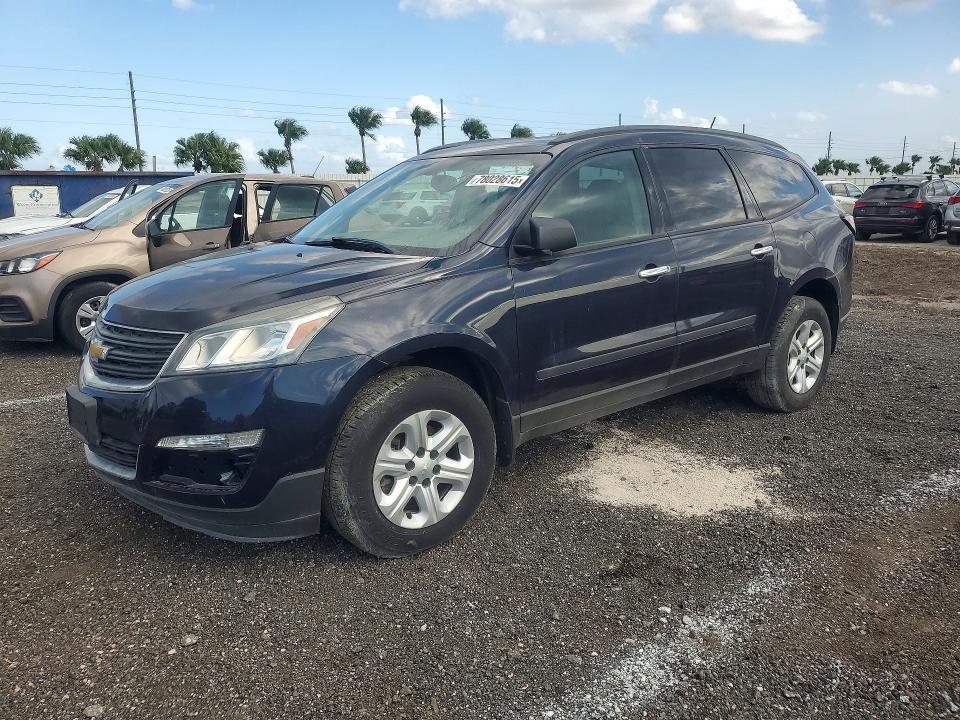 78028615 :رقم المزاد ، 1GNKRFED6FJ113457 vin ، 2015 Chevrolet Traverse L مزاد بيع