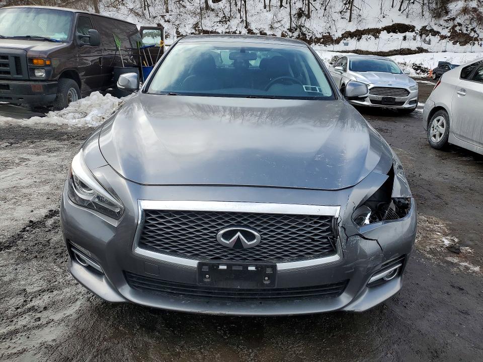 76604135 :رقم المزاد ، JN1BV7AR9FM394358 vin ، 2015 Infiniti Q50 مزاد بيع