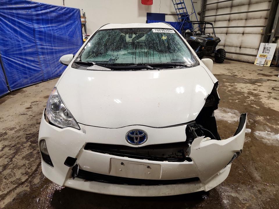 2012 Toyota Prius C მანქანა იყიდება აუქციონზე, vin: JTDKDTB35C1501812, აუქციონის ნომერი: 78090395