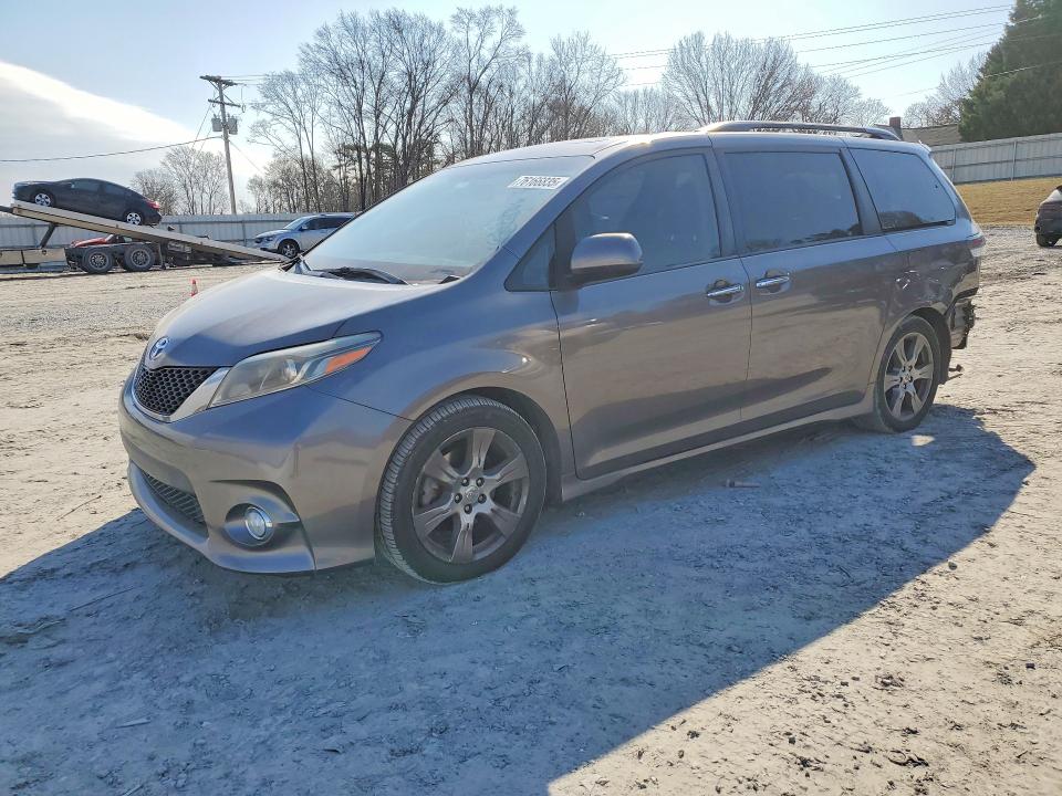 Продажа на аукционе авто 2017 Toyota Sienna, vin: 5TDXZ3DC1HS804181, номер лота: 76166835