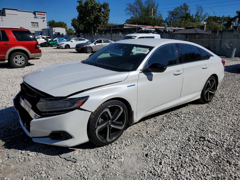 2022 Honda Accord მანქანა იყიდება აუქციონზე, vin: 1HGCV3F23NA027592, აუქციონის ნომერი: 76364105