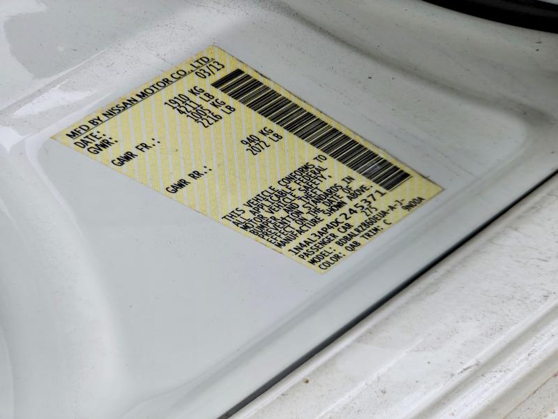 Продаж на аукціоні авто 2013 Nissan Altima, vin: 1N4AL3AP4DC245371, номер лоту: 76232315