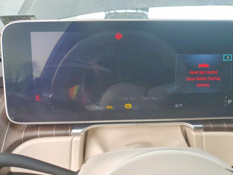 2022 Mercedes-benz S მანქანა იყიდება აუქციონზე, vin: W1K6G7GB3NA134661, აუქციონის ნომერი: 78611535