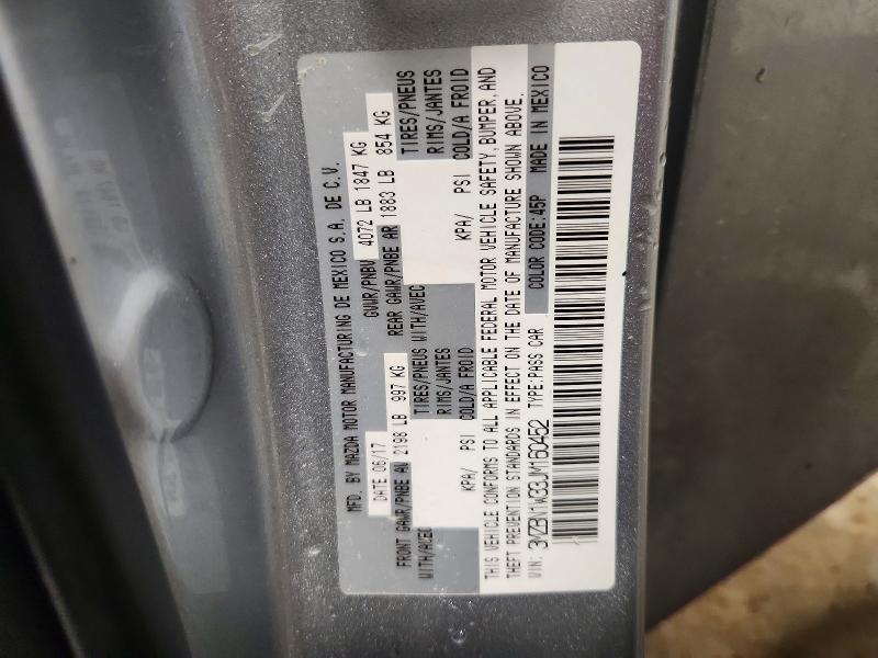 Продаж на аукціоні авто 2018 Mazda 3, vin: 3MZBN1W33JM160452, номер лоту: 76233075