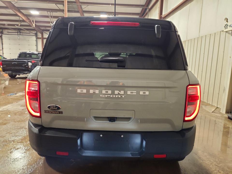 76647455 :رقم المزاد ، 3FMCR9C66NRD56530 vin ، 2022 Ford Bronco Sport مزاد بيع