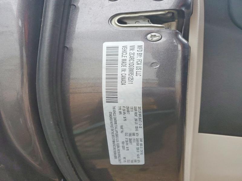 78371765 :رقم المزاد ، 2C4RC1DG9MR512511 vin ، 2021 Chrysler Voyager مزاد بيع